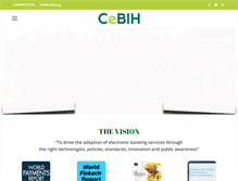 Tablet Screenshot of cebih.org